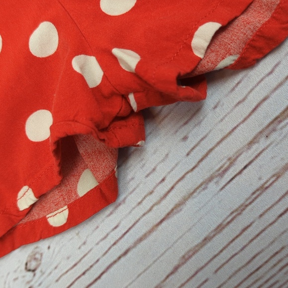 Matilda Jane Red Polka Dot Shorts Romper Size 2 - Picture 6 of 8